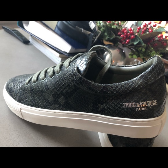 NWOB ZADIG AND VOLTAIRE PARIS FRED WILD SNEAKERS ! - Picture 4 of 8